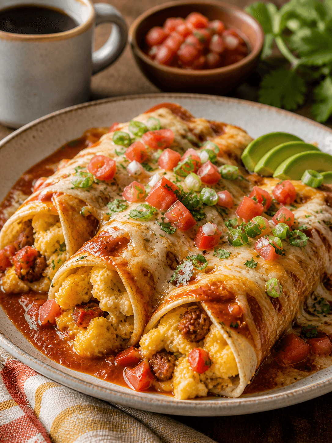 Breakfast Enchiladas
