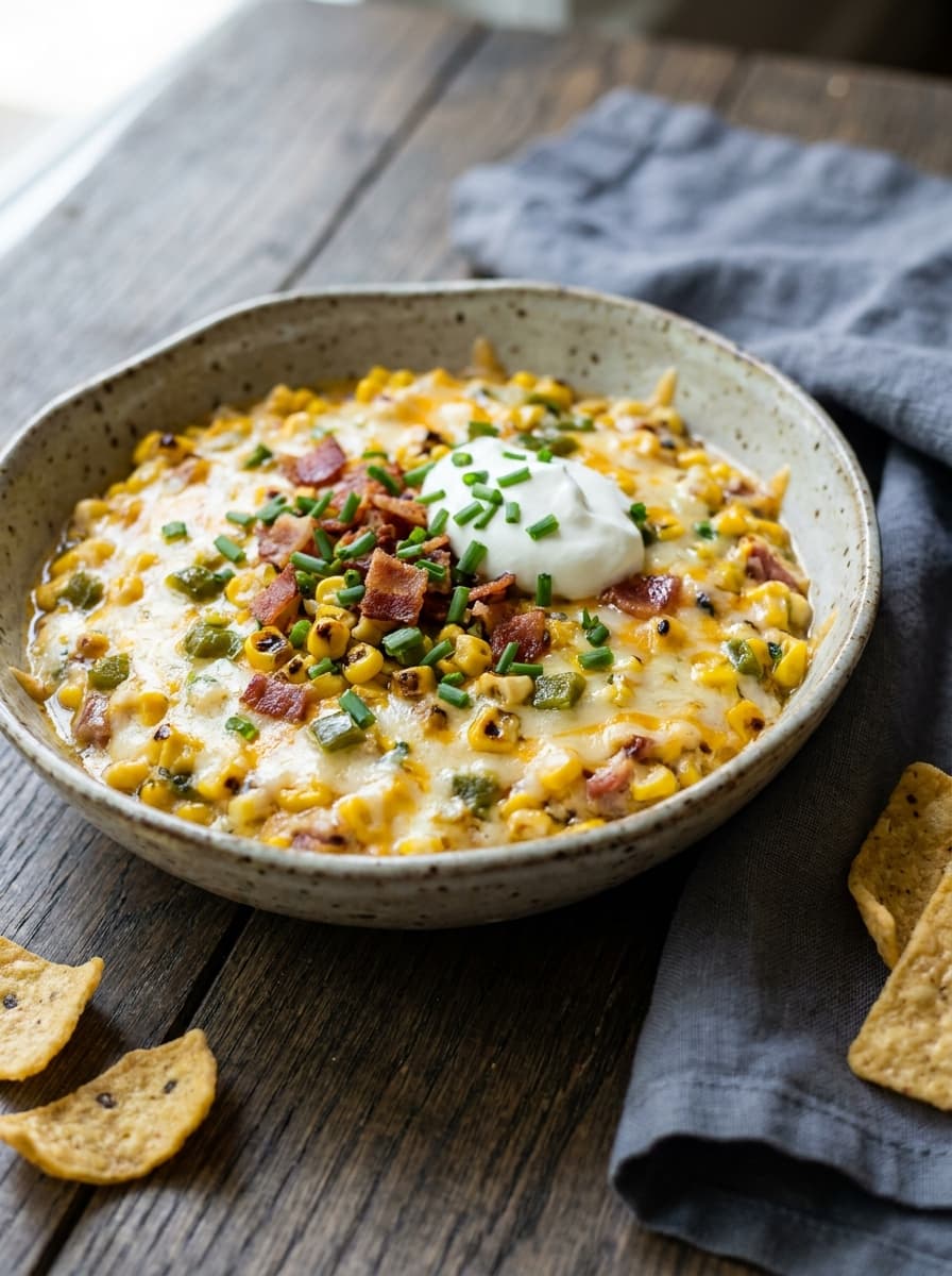 Creamy Crack Corn Dip