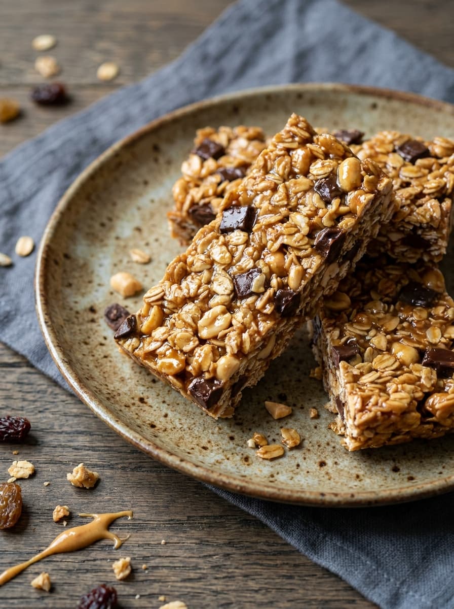 Peanut Butter Granola Bars
