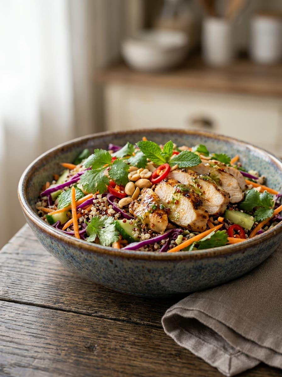 Thai Chicken Quinoa Salad