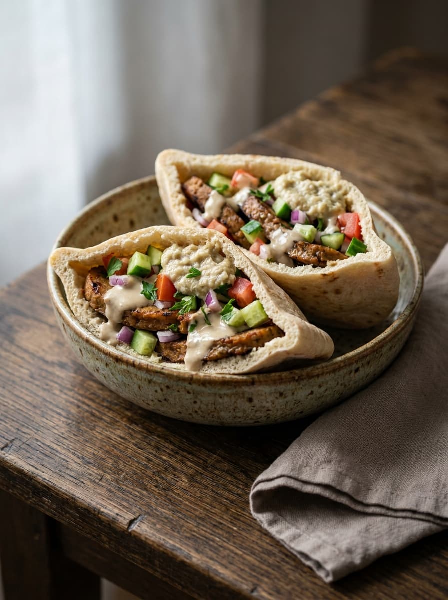 Vegan Pita Sandwiches